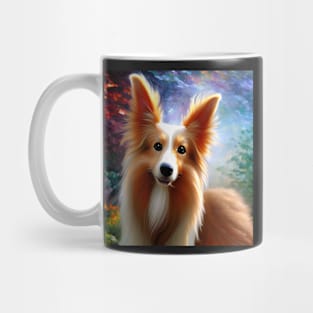 Sheltie Art Mug